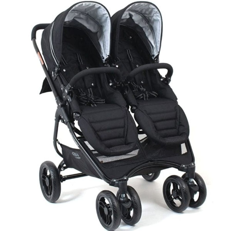 Prams & Strollers Valco Baby | Valco Baby Snap Ultra Duo Coal Black