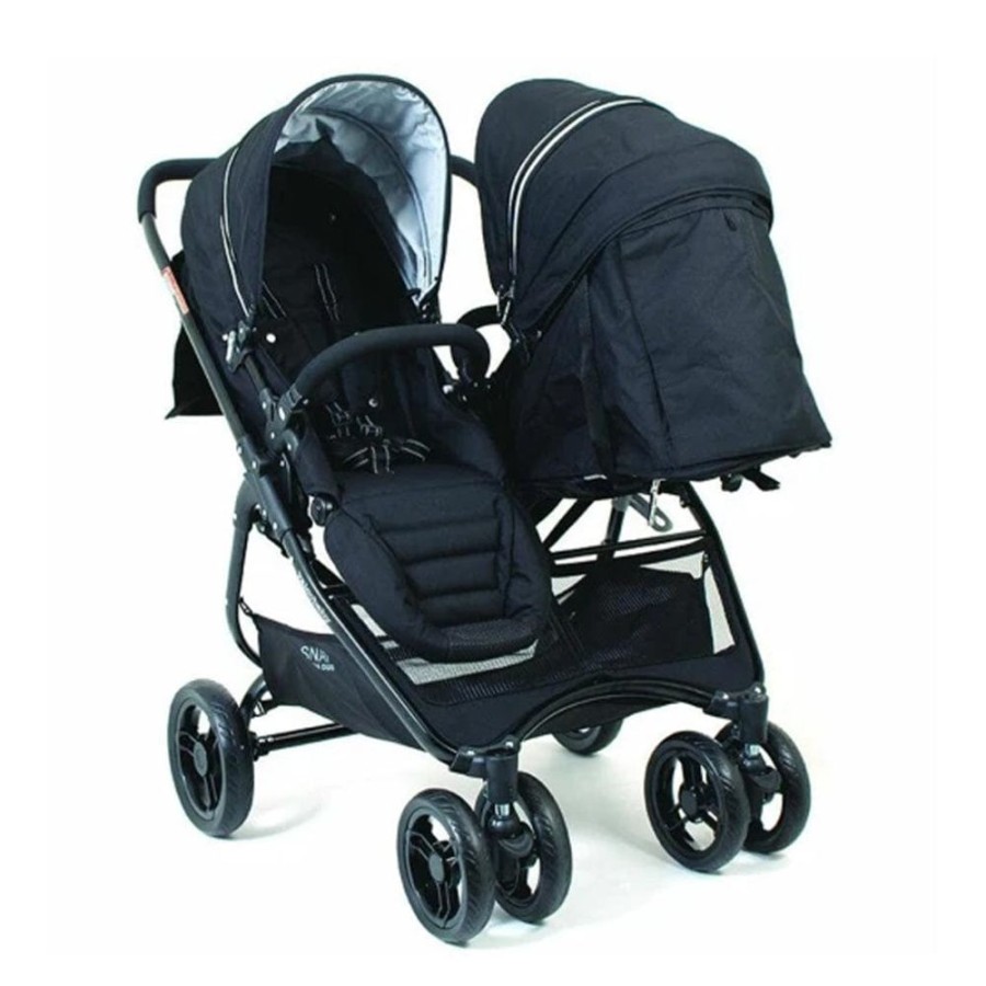 Prams & Strollers Valco Baby | Valco Baby Snap Ultra Duo Coal Black