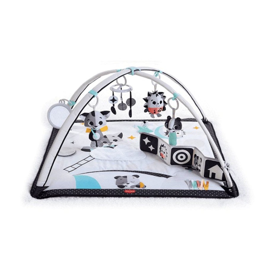 Shop Other Categories Tiny Love Playpens, Mats & Gyms | Tiny Love Gymini Magical Tales Black & White + Guide Book Black/White