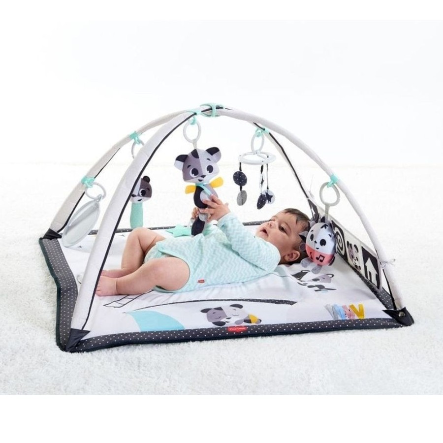 Shop Other Categories Tiny Love Playpens, Mats & Gyms | Tiny Love Gymini Magical Tales Black & White + Guide Book Black/White