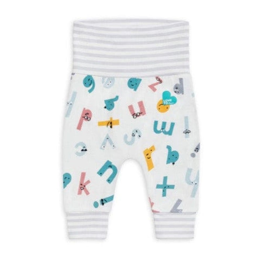 Shop Other Categories Love To Dream Baby Clothing & Gifts | Love To Dream Ecovera Leggings Newborn Alphabet Soup