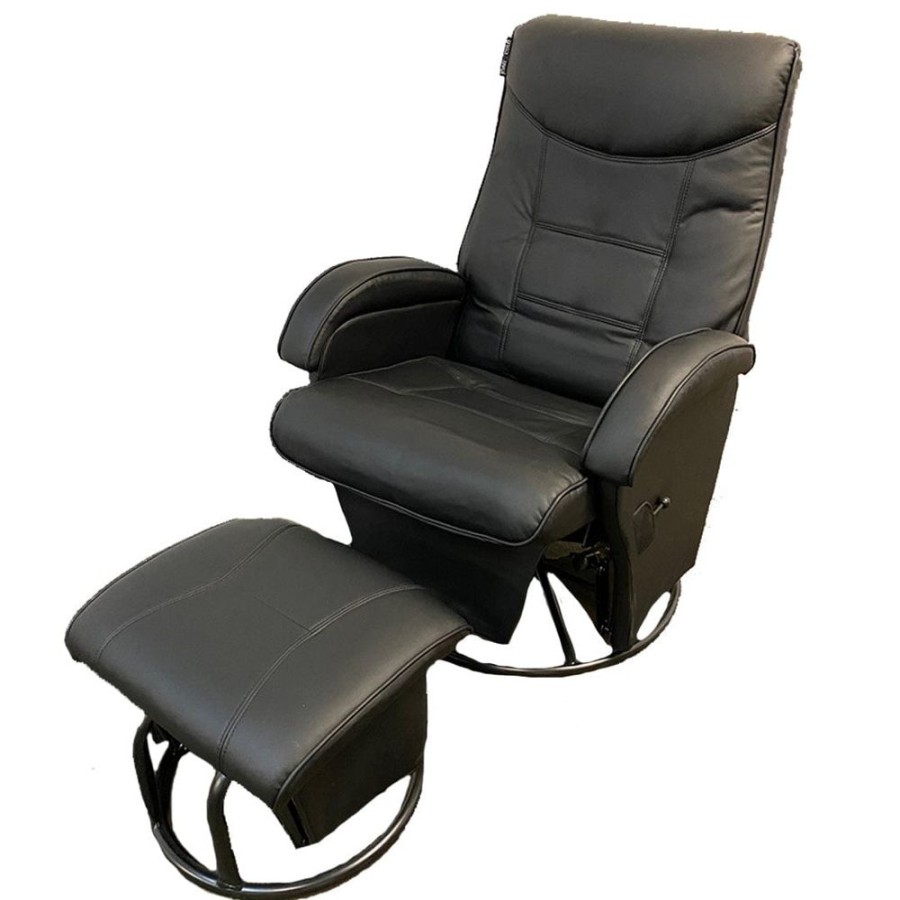 Nursery Furniture Love N Care | Love N Care Ambrosia Nursery Rocking Glider Chair Black