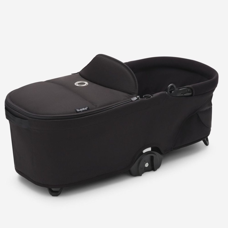 Prams & Strollers Bugaboo Pram Bassinet & Carrycots | Bugaboo Dragonfly Bassinet Midnight Black