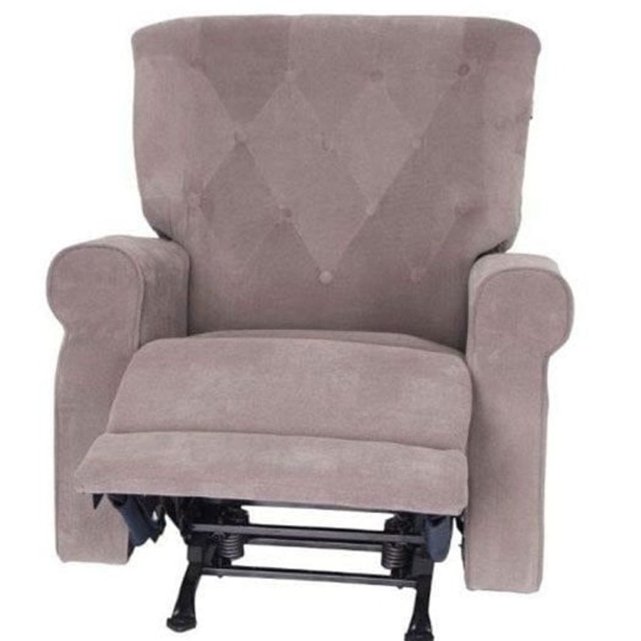 Nursery Furniture Love N Care | Love N Care Clio Rocking Recliner Chair Grey Dusk