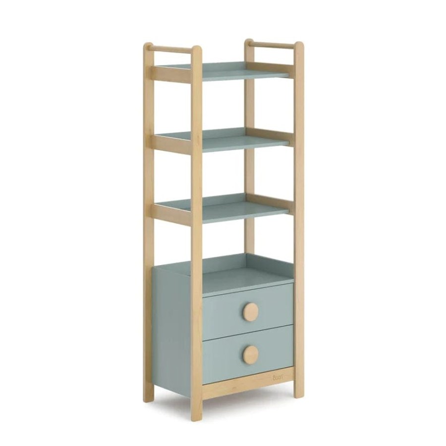 Nursery Furniture Boori Kids | Boori Tidy Storage Bookcase Blueberry And Almond Blueberry/Almond