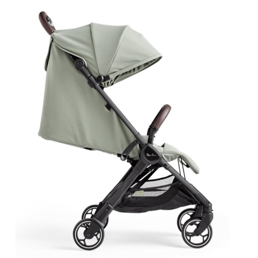 Prams & Strollers Silver Cross | Silver Cross Clic Stroller + Free Travel Bag Valued At $99.95 Sage