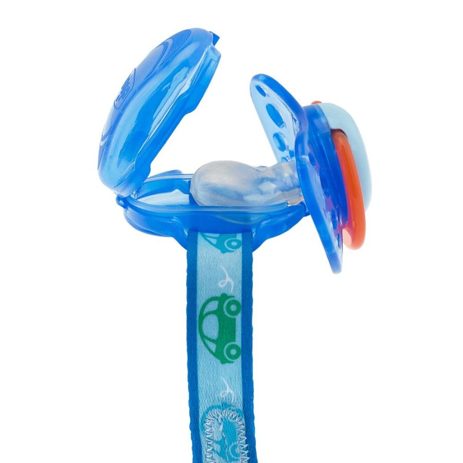 Shop Other Categories Chicco Soothers & Dummies | Chicco Clip With Teat Cover Blue