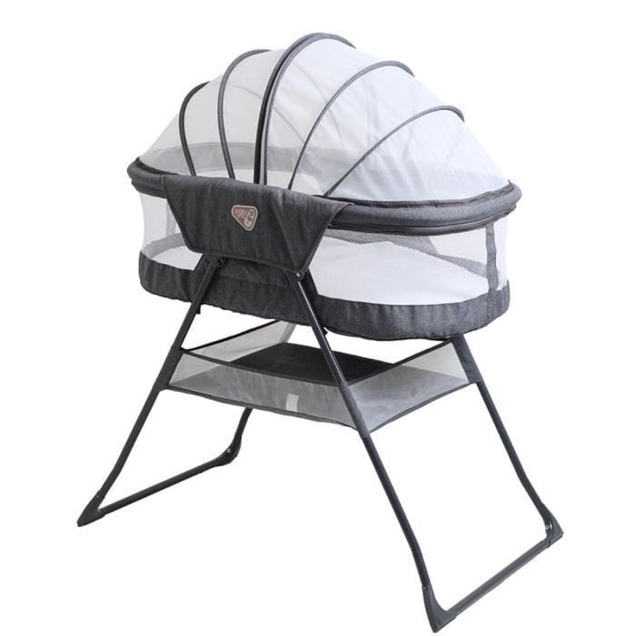 Nursery Furniture Valco Baby | Valco Baby Sonno Bassinet Silver Birch