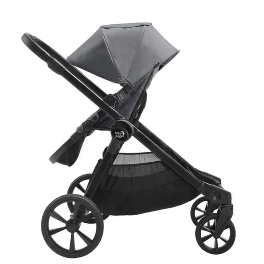 Prams & Strollers Baby Jogger | Baby Jogger City Select 2 Pram ( ) And Deluxe Bassinet (Black)Package Peacoat Blue