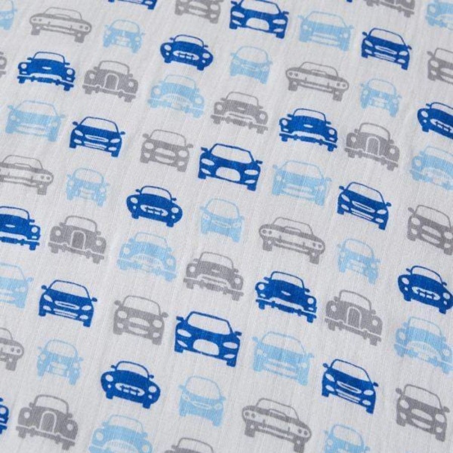 Shop Other Categories Big Softies Swaddles & Baby Wraps | Big Softies Muslin Wraps 2 Pack Car Cars