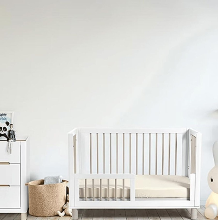 Nursery Furniture Cocoon Large Baby Cots | Cocoon Allure Cot White / Natural Wash White/Natural Wash